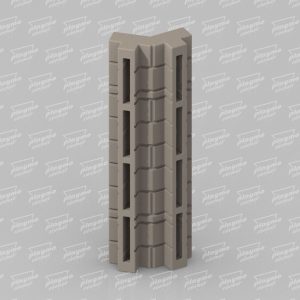 Masonry L-YY Octagon Connector for Playmobil Steck Castle Towers
