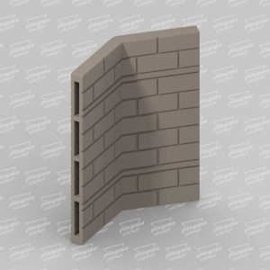 Masonry L Octagon Connector XL for Playmobil Steck Castle Walls