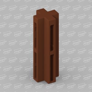 Flat X Connector for Playmobil Steck Safari System