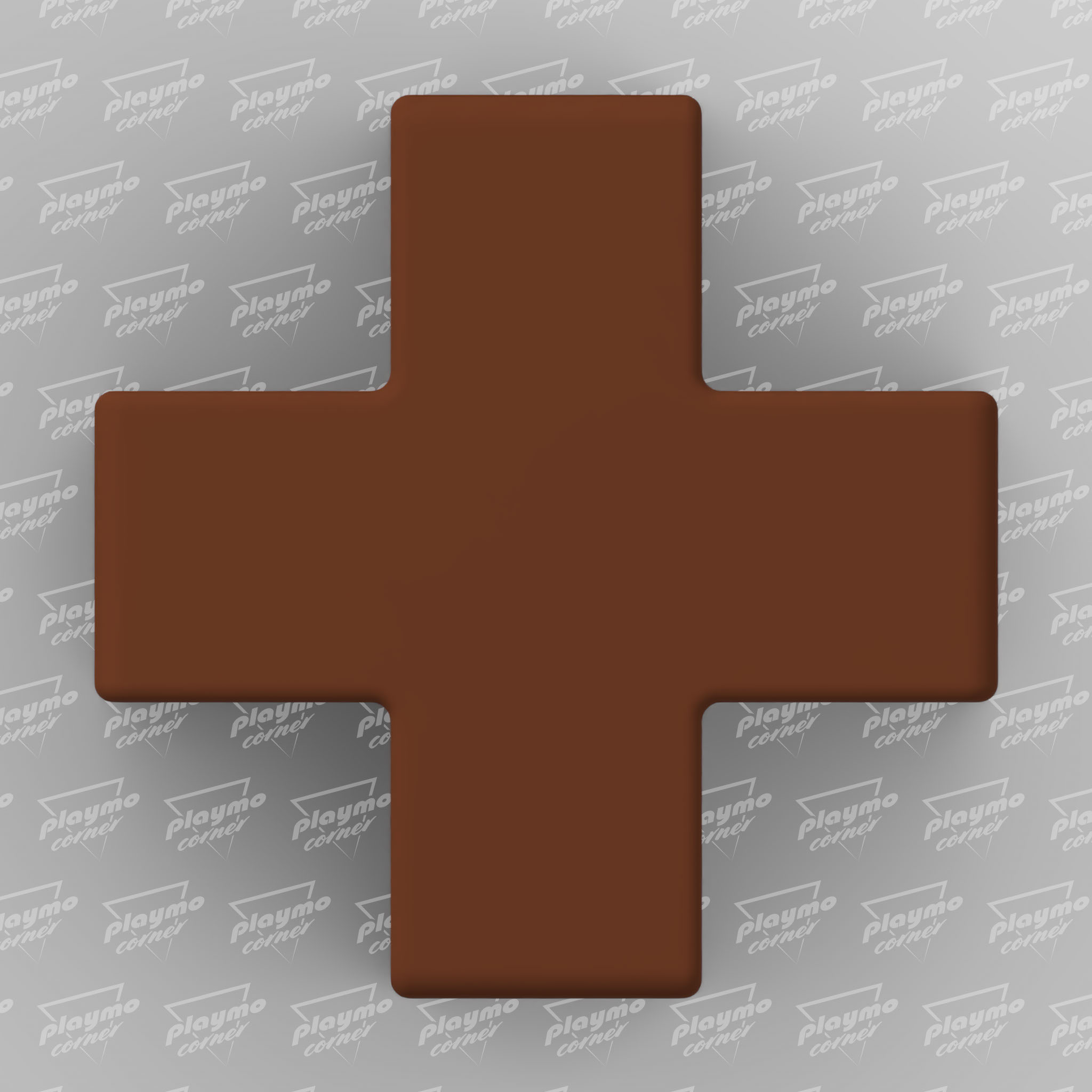 Flat X Connector for Playmobil Steck Safari System - Image 3