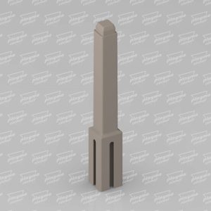 Extended Battlement Roof Connector for Playmobil Steck Towers