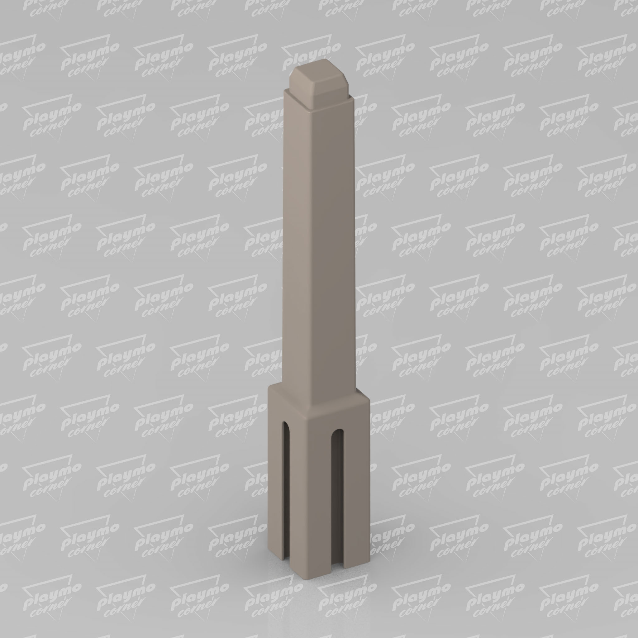 Extended Battlement Roof Connector for Playmobil Steck Towers