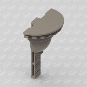 Round tower support I connector