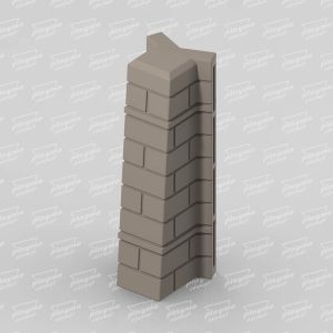 Masonry Buttress L Octagon connector Level 2