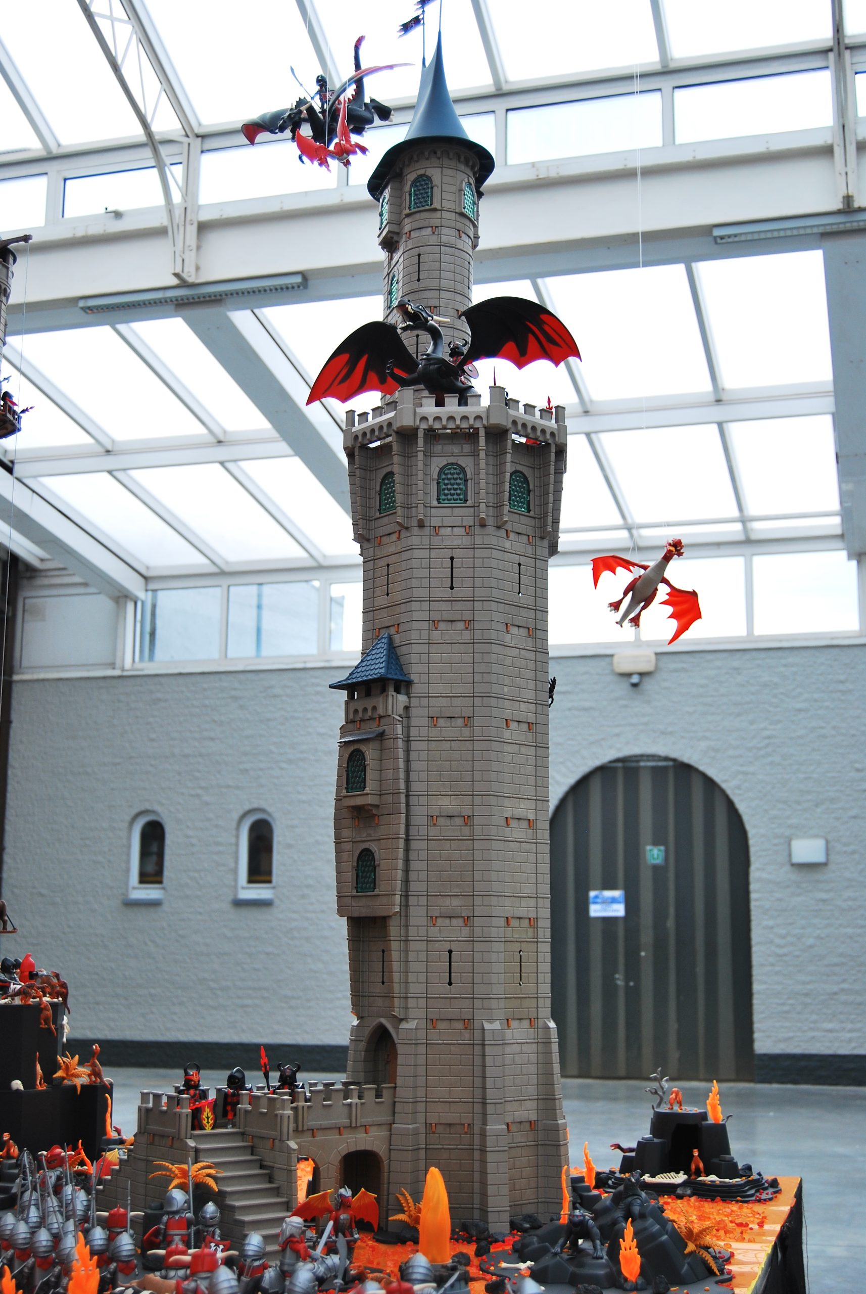 Masonry L-YY Octagon Connector for Playmobil Steck Castle Towers - Image 6