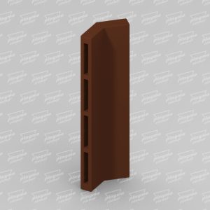 Flat L octagon connector